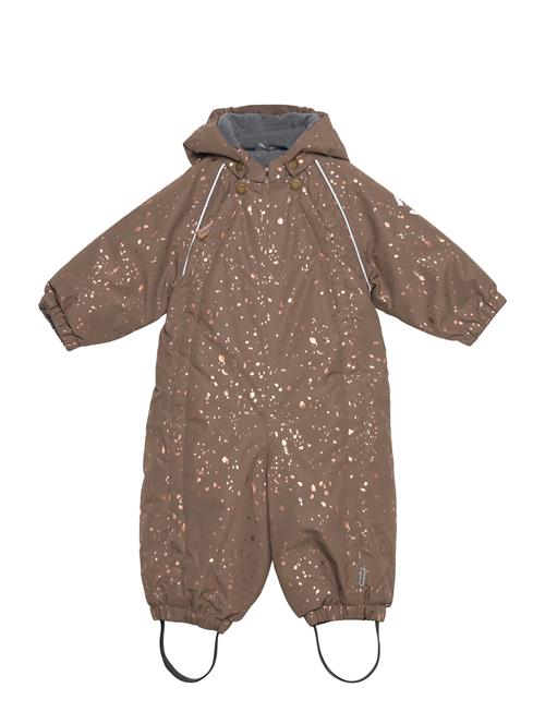 mikk-line Polyester Baby Suit - Glitter Mikk-line Brown