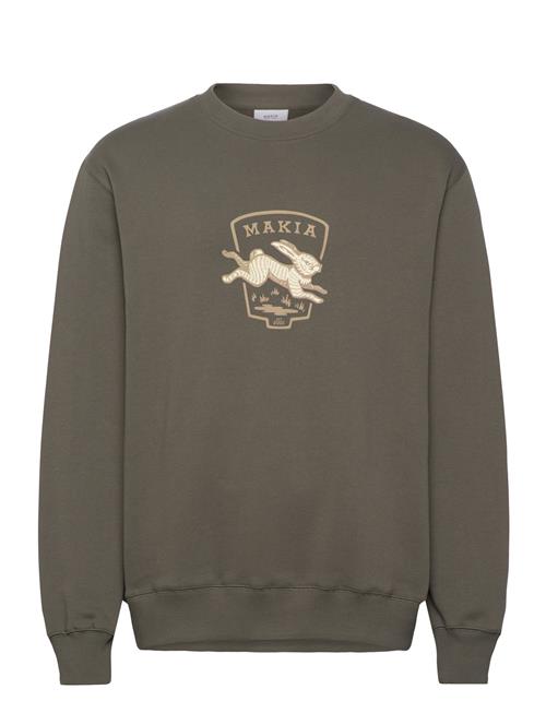 Se Makia Rabbit Sweatshirt Makia Green ved Booztlet