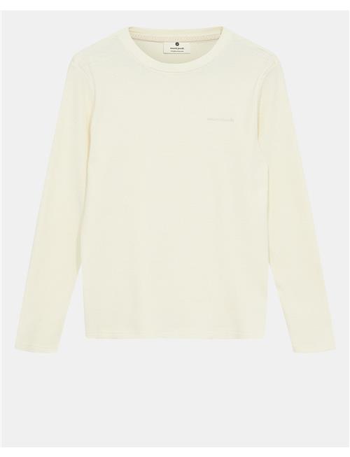 Anerkjendt Akkikki L/S Waffle Tee Anerkjendt Cream