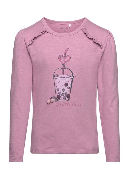 Minymo T-Shirt Ls Minymo Pink