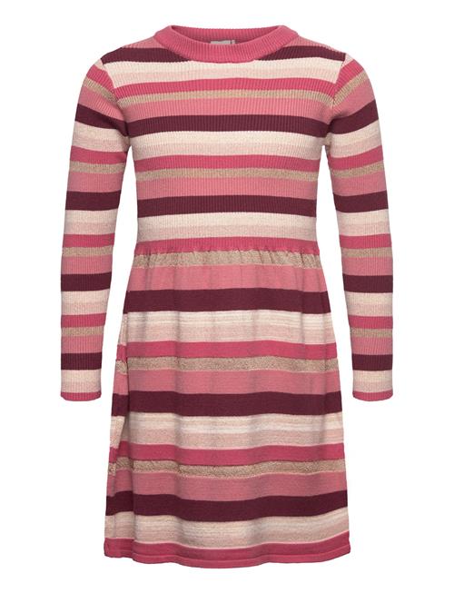 Dress Ls Y/D Knit Minymo Pink