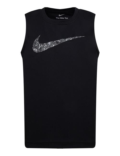 Se Nike Nike Dri-Fit Swoosh Tank Nike Black ved Booztlet