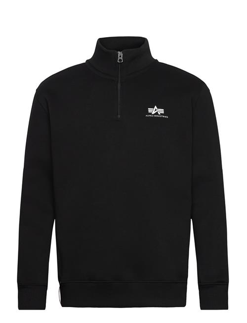 Se Alpha Industries Half Zip Sweater Sl Alpha Industries Black ved Booztlet