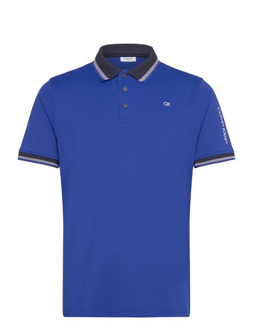 Se Calvin Klein Golf Response Polo Calvin Klein Golf Blue ved Booztlet