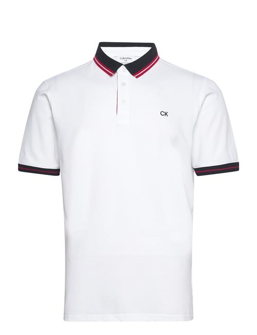 Se Calvin Klein Golf Links Polo Calvin Klein Golf White ved Booztlet