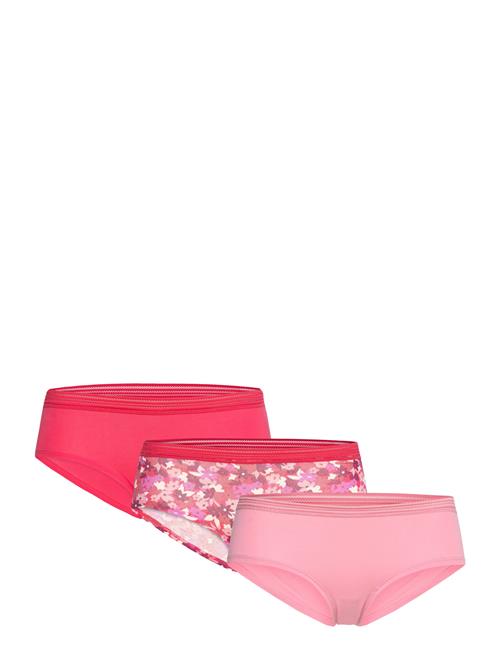 Se Etam Jackie Lace - 3 Shortys Etam Pink ved Booztlet