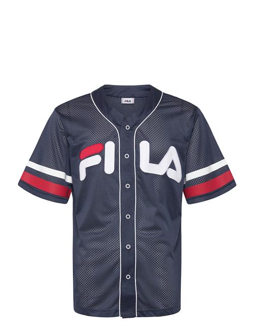 FILA Lashio Baseball Shirt FILA Navy