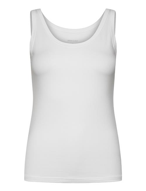 Se URBAN QUEST Women Bamboo Tank Top URBAN QUEST White ved Booztlet