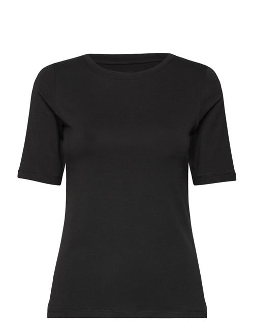 URBAN QUEST Women Bamboo S/S T-Shirt Slim Fit URBAN QUEST Black