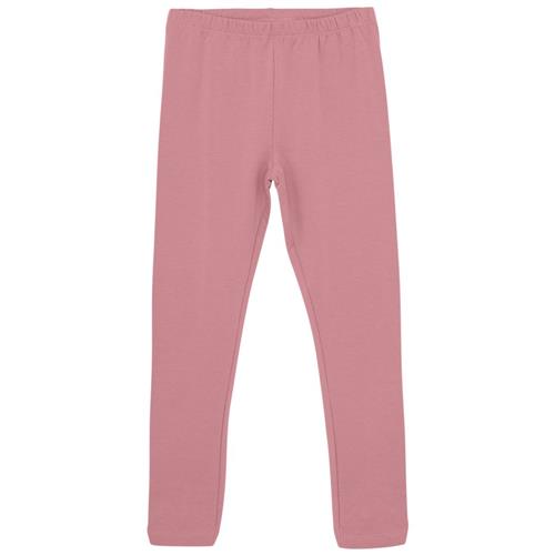 Se Minymo Sweat Leggings Dusty Rose | Lyserød | 110 cm ved Babyshop