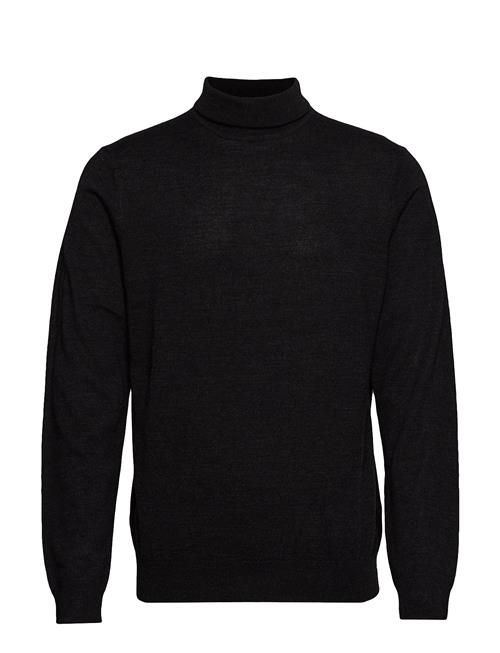 Casual Friday Cfkonrad Merino Roll Neck Knit Casual Friday Black