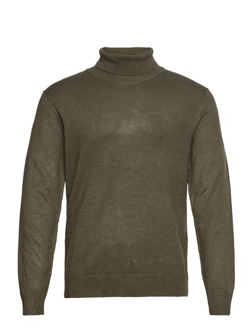 Lindbergh Mélange Roll Neck Knit Lindbergh Green