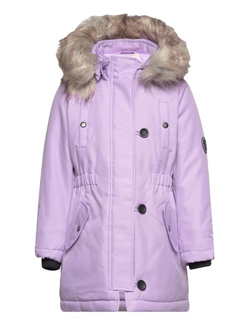 Se Kids Only Kogiris Fur Parka Otw Noos Kids Only Purple ved Booztlet