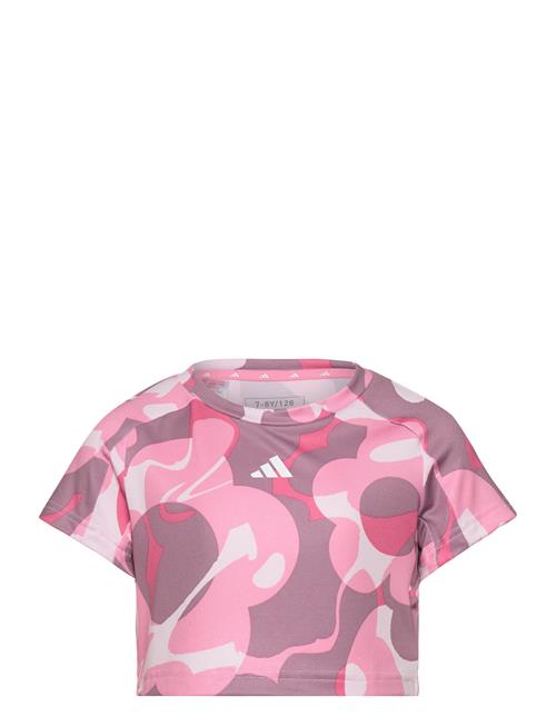 adidas Sportswear Jg Tr-Es Aop T Adidas Sportswear Pink