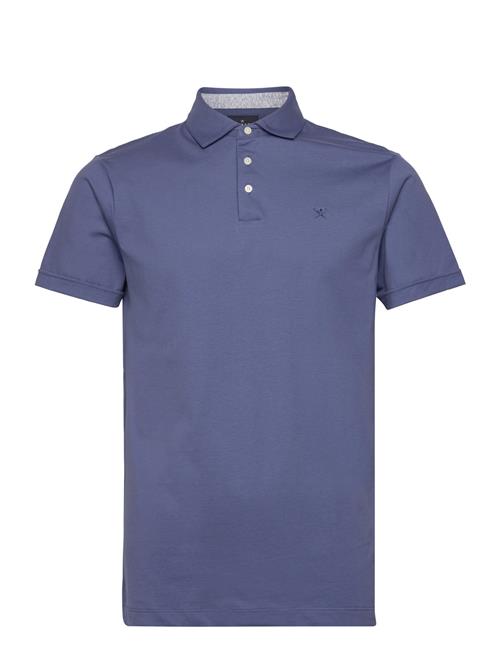 Hackett London Pima Cotton Polo Hackett London Blue