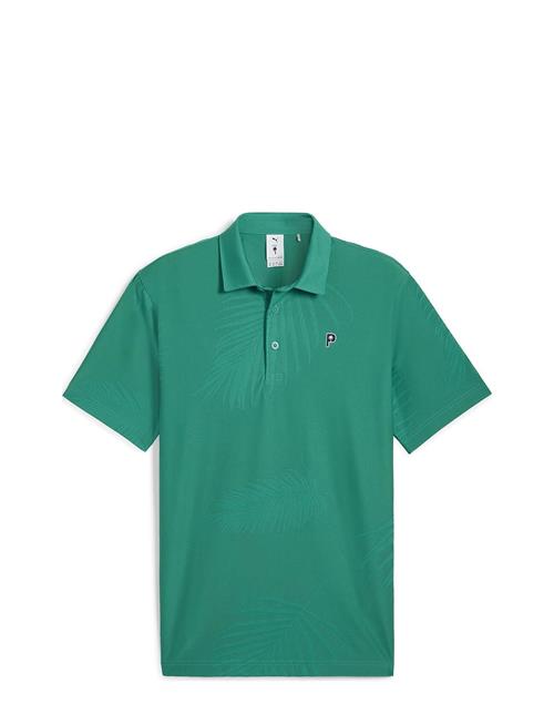 PUMA Golf Puma X Ptc Jacquard Polo PUMA Golf Green