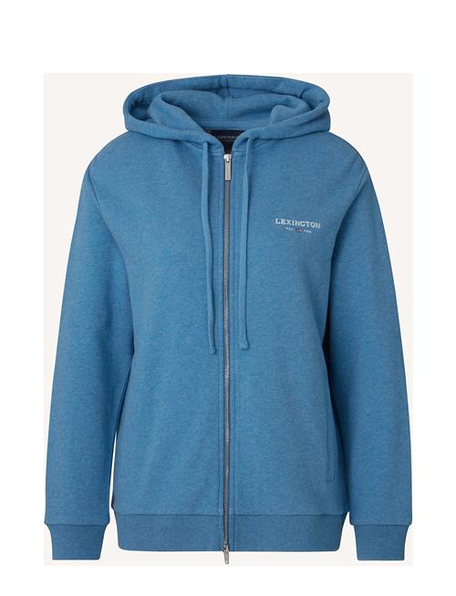 Se Lexington Clothing Chloe Zip Hood Lexington Clothing Blue ved Booztlet