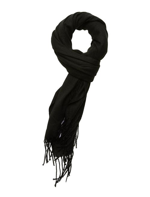 Se Jack & Jones Jacsolid Woven Scarf Noos Jack & J S Black ved Booztlet