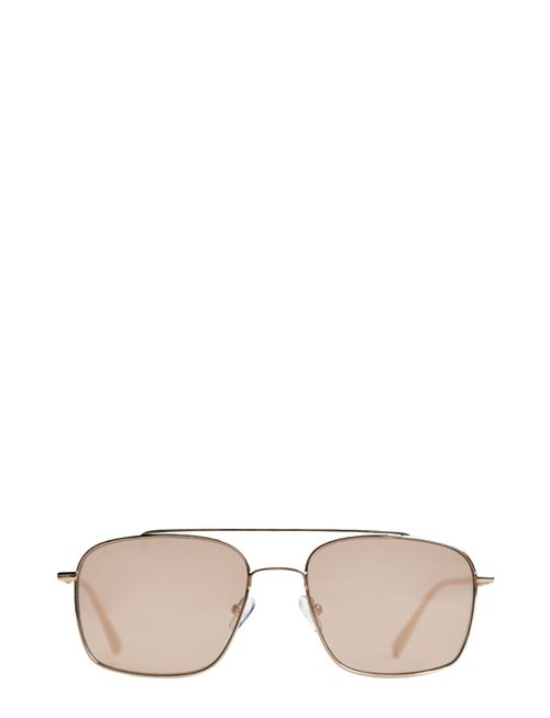 Corlin Eyewear Nicki Gold Cinnamon Corlin Eyewear Gold