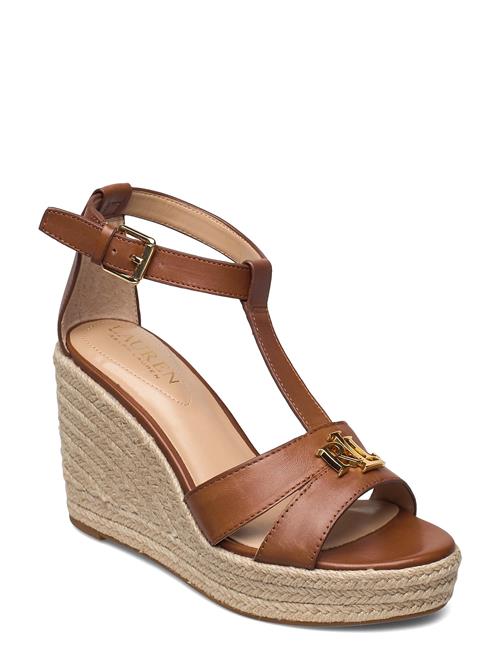 Burnished Calf-Hale-Es-Csl Lauren Ralph Lauren Brown