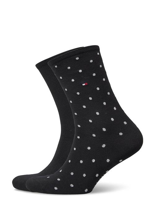 Tommy Hilfiger Th Women Sock Dot 2P Tommy Hilfiger Black