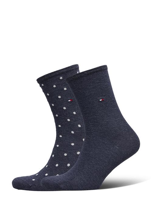 Tommy Hilfiger Th Women Sock Dot 2P Tommy Hilfiger Blue