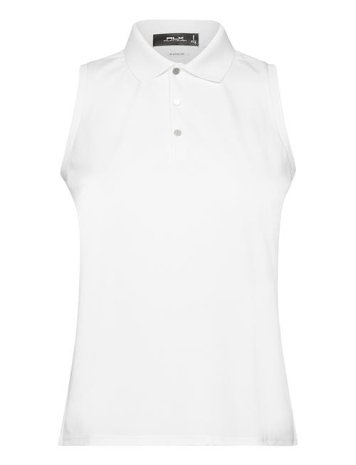 Se Ralph Lauren Golf Classic Fit Sleeveless Tour Polo Shirt Ralph Lauren Golf White ved Booztlet