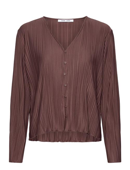 Samsøe Samsøe Sauma Blouse 10167 Samsøe Samsøe Brown