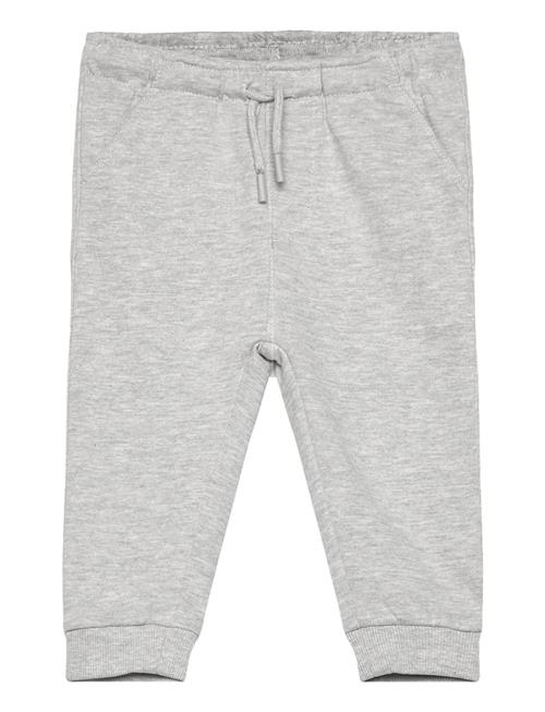 Cotton Jogger-Style Trousers Mango Grey