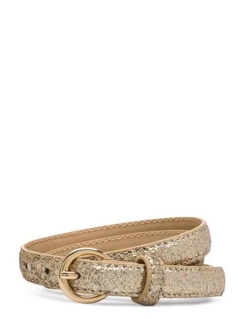 Se Mango Glitter Belt Mango Gold ved Booztlet