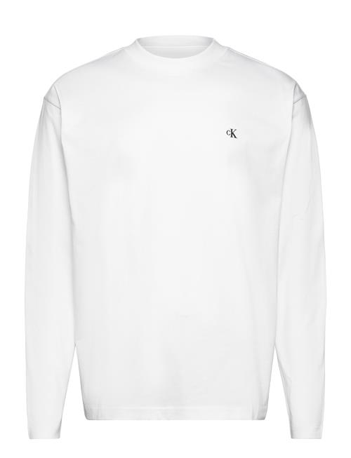 Calvin Klein Jeans Stamp Back Graphic Ls Tee Calvin Klein Jeans White