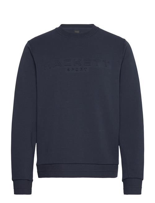 Se Hackett London Hs Embossed Crew Hackett London Navy ved Booztlet