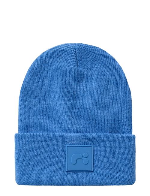 Nmnmalik Knit Beanie Badge Name It Blue