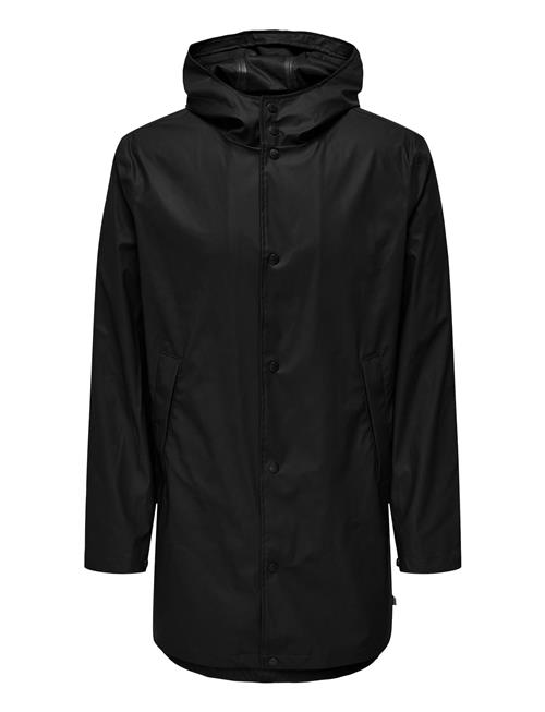 ONLY & SONS Onsluca Rain Coat Otw ONLY & SONS Black