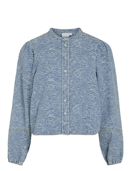 Vila Vichris L/S Denim Shirt #7 / S Vila Blue