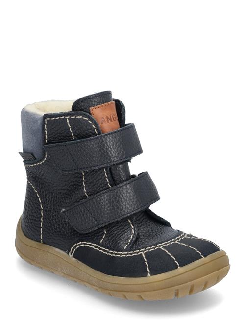 Se ANGULUS Boots - Flat - With Velcro ANGULUS Navy ved Booztlet