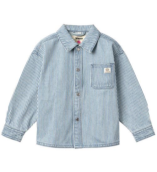 Wheat Skjorte - Denim - Ink Stripe