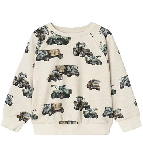 Se Name It Name It Sweatshirt - NmmNiklo - Peyote Melange ved KidsWorld