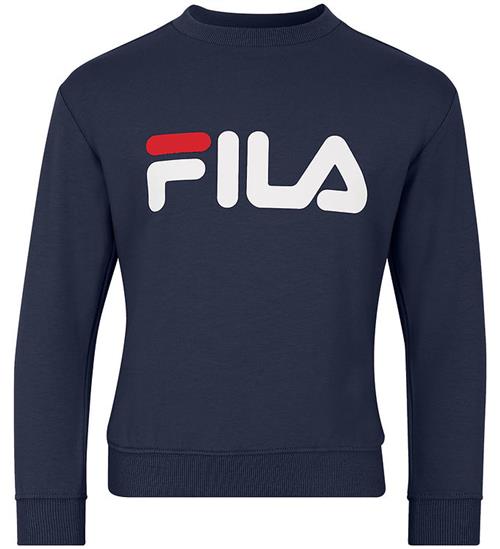 Se Fila Fila Sweatshirt - Babiba Greda - Black Iris ved KidsWorld