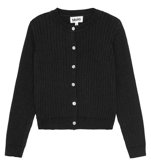 Molo Molo Cardigan - Gloria - Rib - Sort