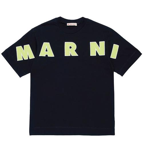 Marni Marni T-shirt - Sort m. Gul