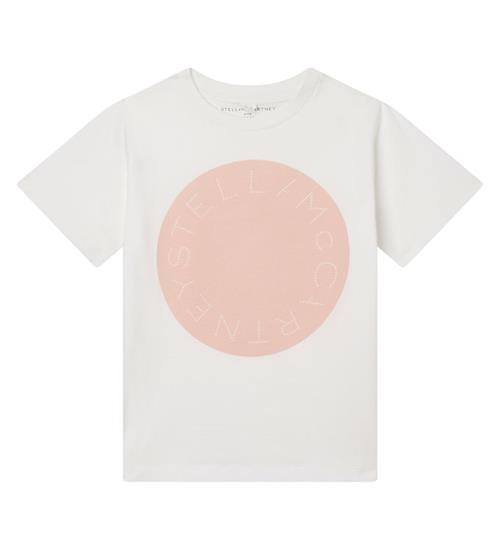 Stella McCartney Kids Stella McCartney Kids T-shirt - Ivory m. Rosa