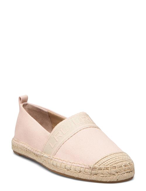 Se Lauren Ralph Lauren Caylee Iii Canvas Espadrille Lauren Ralph Lauren Pink ved Booztlet