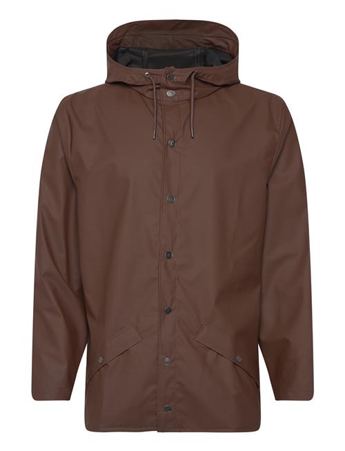 Se Rains Jacket W3 Rains Brown ved Booztlet