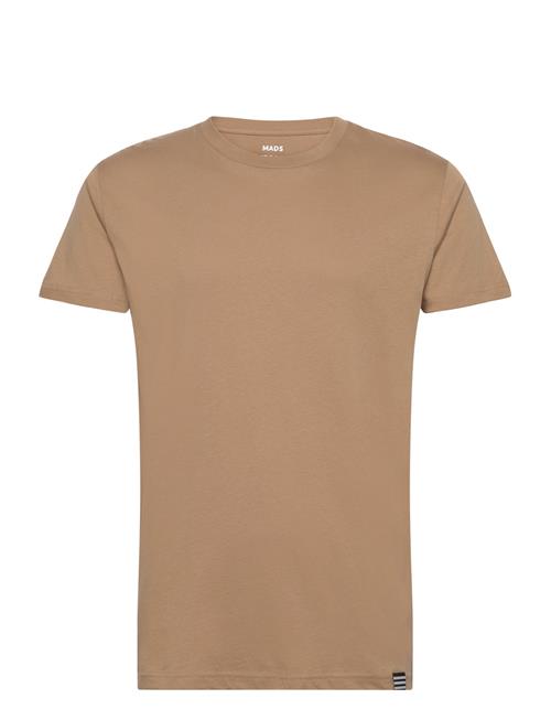 Fine Jersey Thor Tee Fav Mads Nørgaard Beige