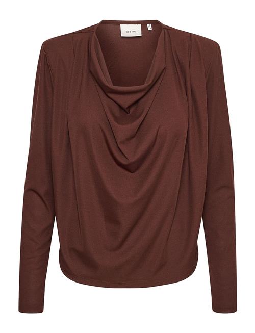 Se Gestuz Uminagz Blouse Gestuz Brown ved Booztlet