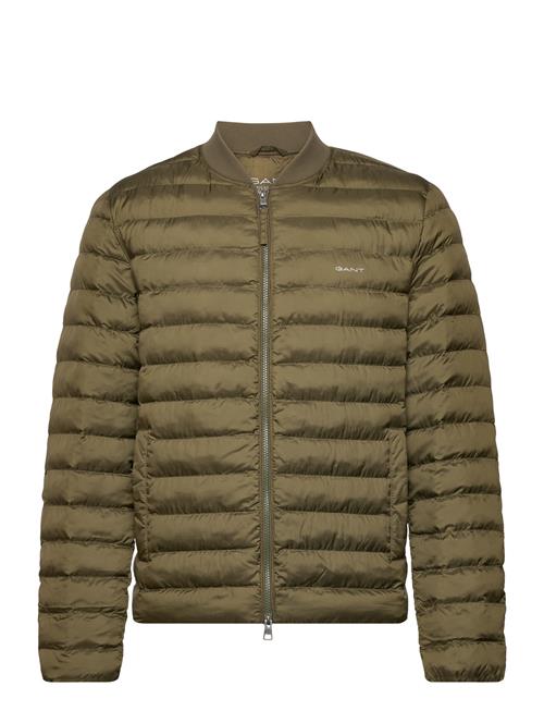 GANT Light Padded Bomber Jacket GANT Khaki