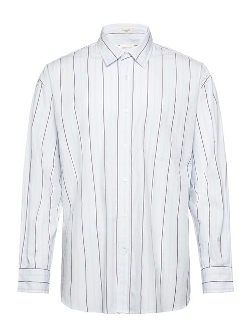 GANT Os Compact Poplin Stripe Shirt GANT Blue