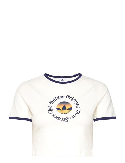 Se adidas Originals Gfx Baby Tee Adidas Originals White ved Booztlet