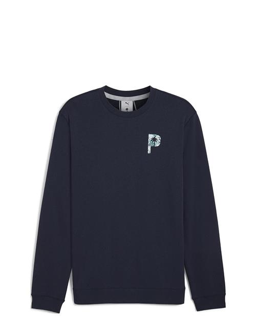 Se PUMA Golf Puma X Ptc Gitch Graphic Crew PUMA Golf Navy ved Booztlet